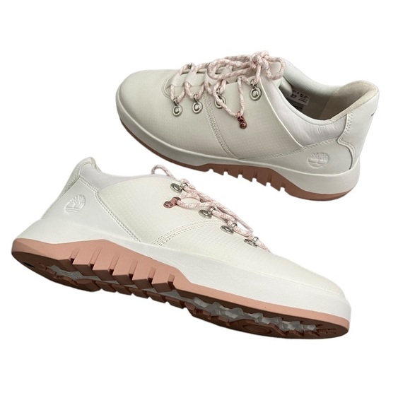 New Timberland A2G8J Womens Supaway Fabric Oxford White size 10 - Picture 5 of 12